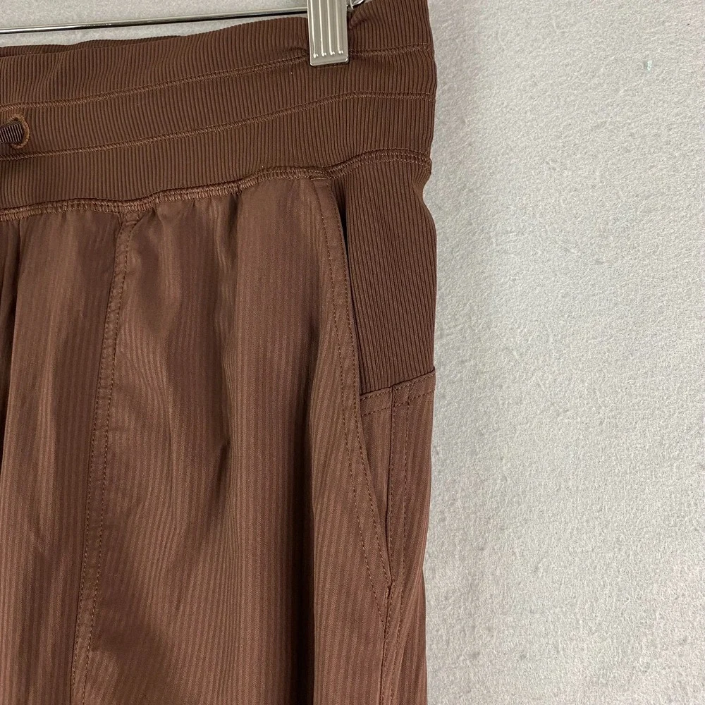 Lululemon Dance Studio Mid Rise Jogger Java Brown Womens Size 8